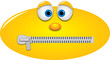 Smiley with zipped mouth