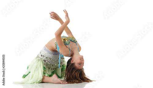 Photo: Young belly dancing girl Young belly dancing girl