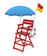 Lifeguard chair