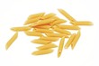 Penne rigate, isolated