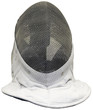 Fencing mask isolated with clipping path Fencing mask isolated with clipping path