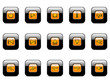 Vector buttons for web applications