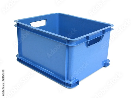 Photo: Plastikkiste blau Plastikkiste blau