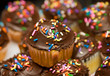 group of cupcakes