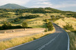 Straße in der Toscana