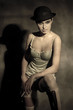 Lady at hat