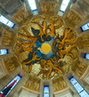 Deckengemälde im Burschenschaftsdenkmal in Eisenach