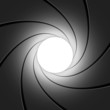 Gun barrel - vector illustration