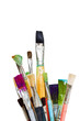Used paint brushes Used paint brushes