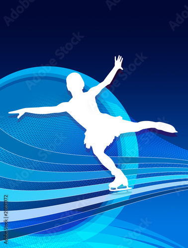 Illustration: Figure skating Figure skating