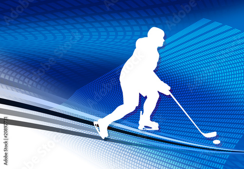 Illustration: Ice Hockey Ice Hockey
