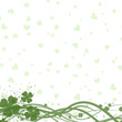St patricks day background vector