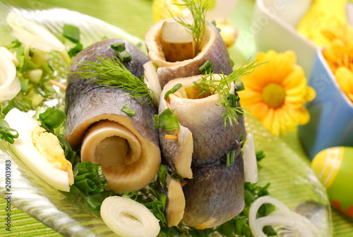 Photo: herring rolls for easter herring rolls for easter