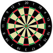 Vektor: Dartscheibe Dartscheibe
