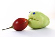 La chayotte et le tamarillo La chayotte et le tamarillo