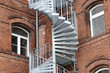 stahltreppe