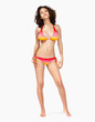 Full length portrait of a woman standing proudly