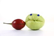 La chayotte et le tamarillo La chayotte et le tamarillo