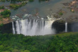Chutes Victoria vues du ciel Chutes Victoria vues du ciel