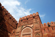 Entrance Gate close-up in Agra fort