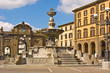 Viterbo - Piazza della Rocca - Fontana - Rocca Albornoz
