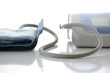 Photo: Measuring the arterial pressure Measuring the arterial pressure