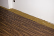 Foto: Alter Holzboden mit neuem Laminat Alter Holzboden mit neuem Laminat