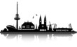 bremen skyline - top details