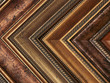 Picture frame samples gold and bronze