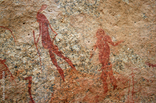 Photo: Rock Paintings in the Erongo-mountains in Namibia Rock Paintings in the Erongo-mountains in Namibia