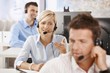 Images : Operator talking on headset