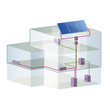 Schema Solaranlage - Energiesparhaus