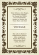 Gothic frame decorative Gothic frame decorative