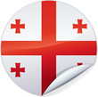Sticker de la Géorgie (détouré)