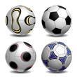 3d Soccer Balls