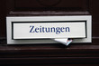 Zeitungsbrieffach