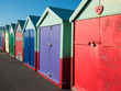 Brighton beach huts