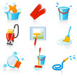 cleaning icons