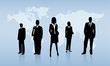 Business people background Business people background