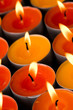 flaming candles
