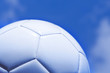 Close up of football