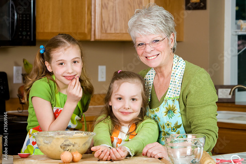Photo: Granma in the kitchen Granma in the kitchen