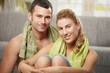 Couple after training