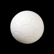 Football on black background