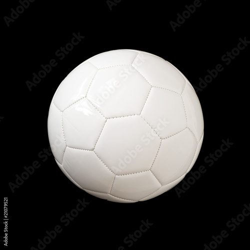 Photo: Football on black background Football on black background