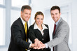 Business teamwork