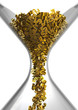 Photo en ligne au meilleur prix Hourglass with dollars, time is money concept