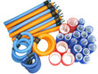 set of hair rollers