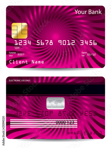 cool credit card images. Cool credit card design