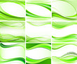 Set of abstract backgrounds vector Set of abstract backgrounds vector